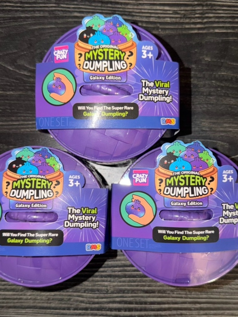 Mystery Dumpling Galaxy Edition Surprise Toy - Purple
